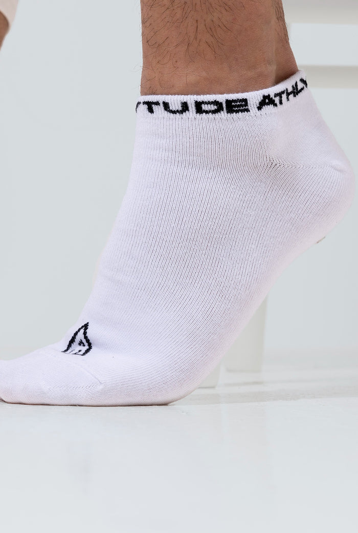 Low Cut Socks (3 Pair) - White