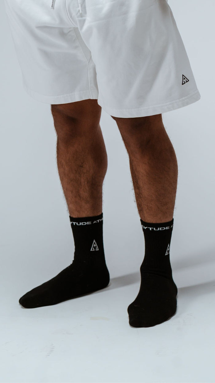 Crew Socks (3Pair) - Black