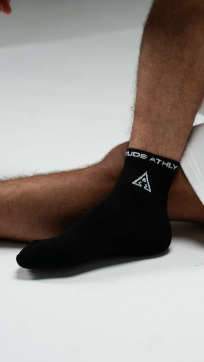 Quarter Socks - Black