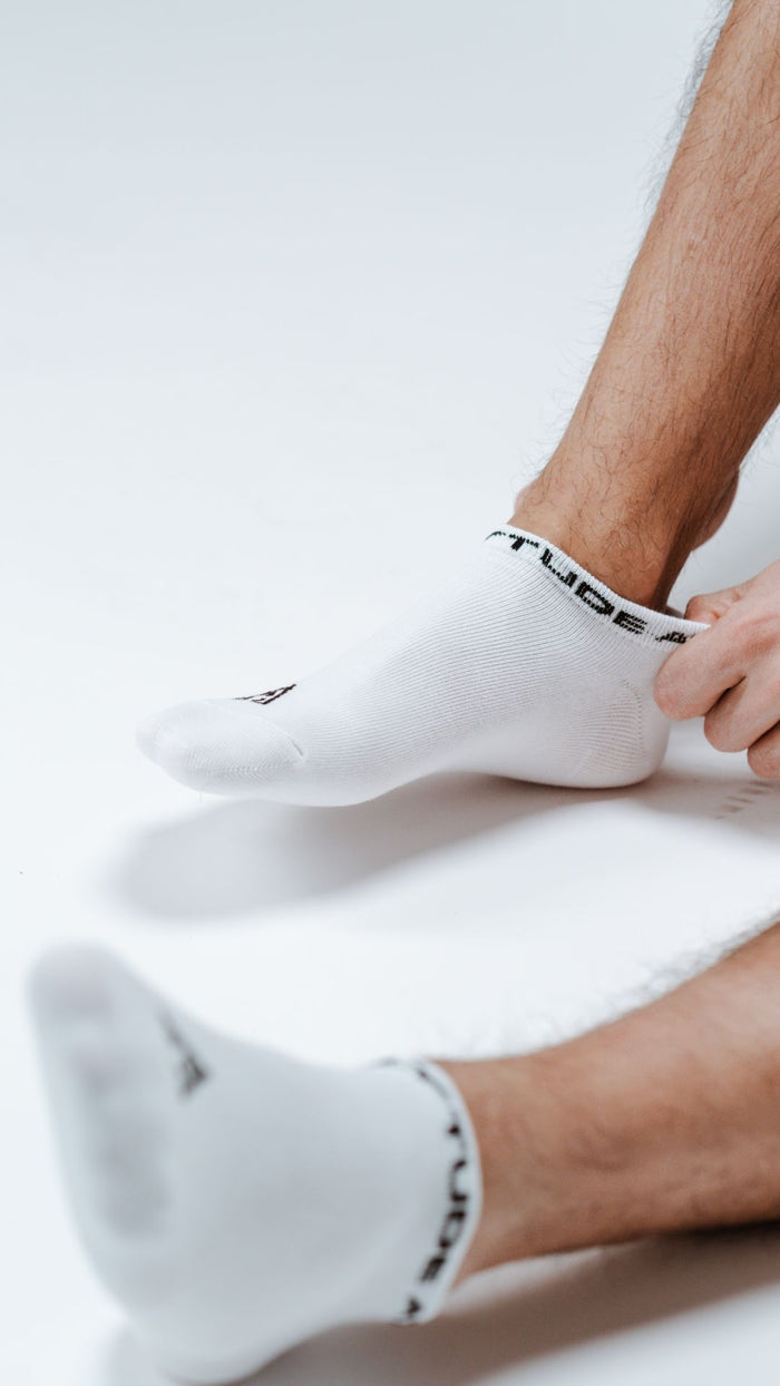 Low Cut Socks (3 Pair) - White