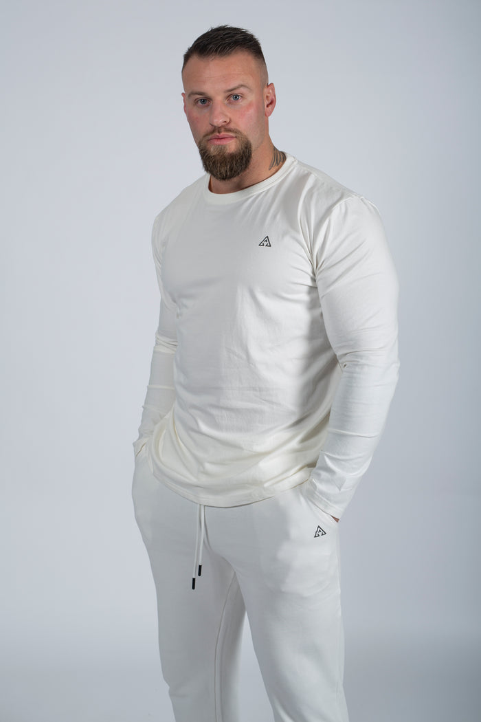 Long-sleeved Performance T-Shirt - White