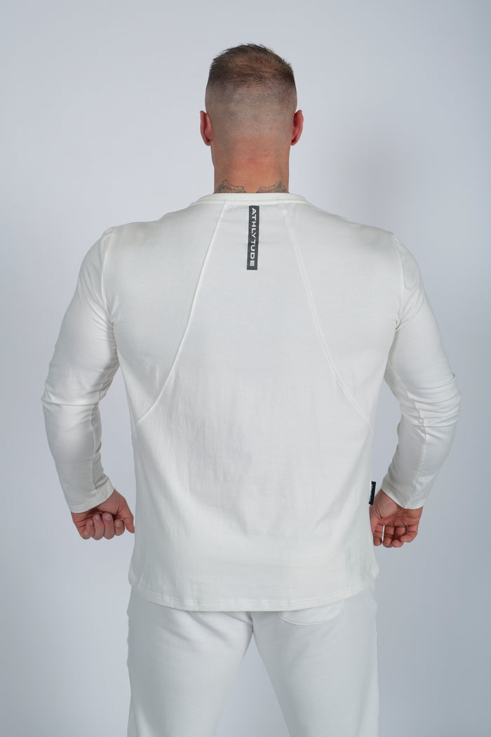 Long-sleeved Performance T-Shirt - White