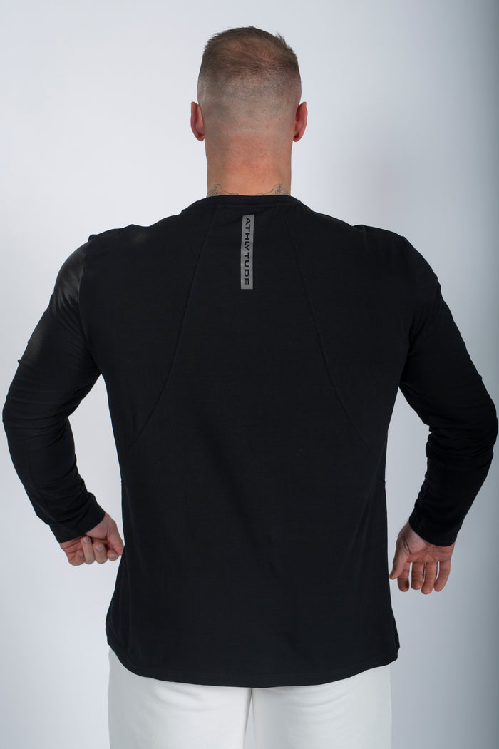 Long-sleeved Performance T-Shirt - Black