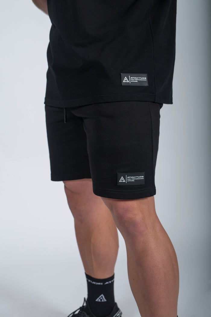 CottonFlex Shorts - Black
