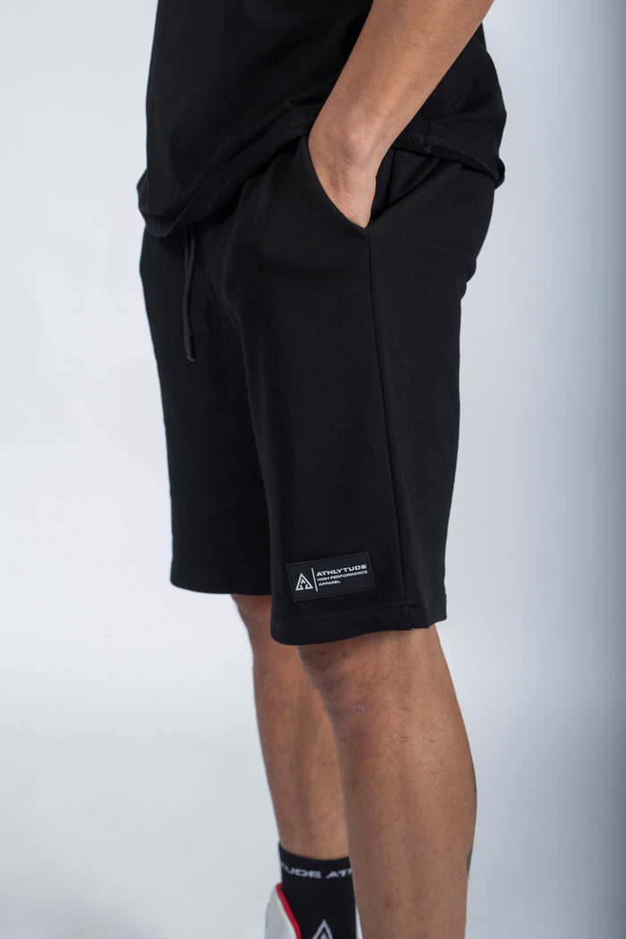 CottonFlex Shorts - Black