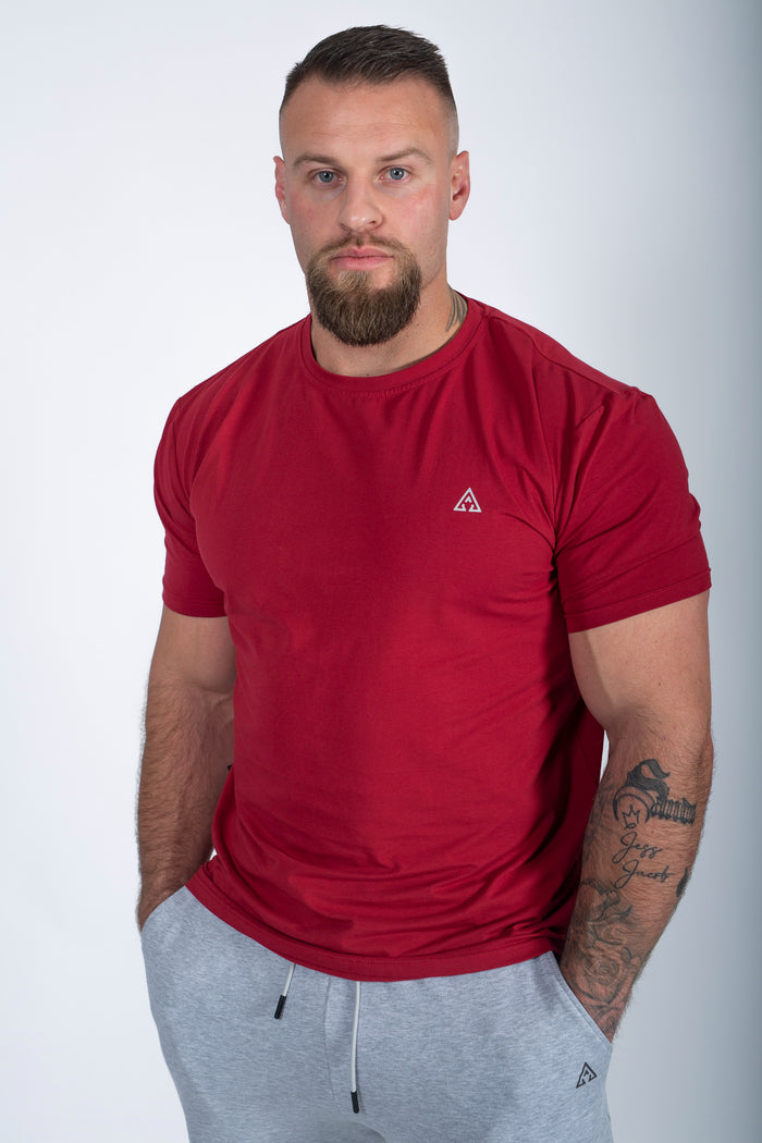 Essential T-Shirt - Crimson