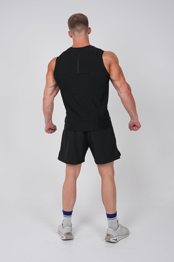 Men's Cuttoff - Black