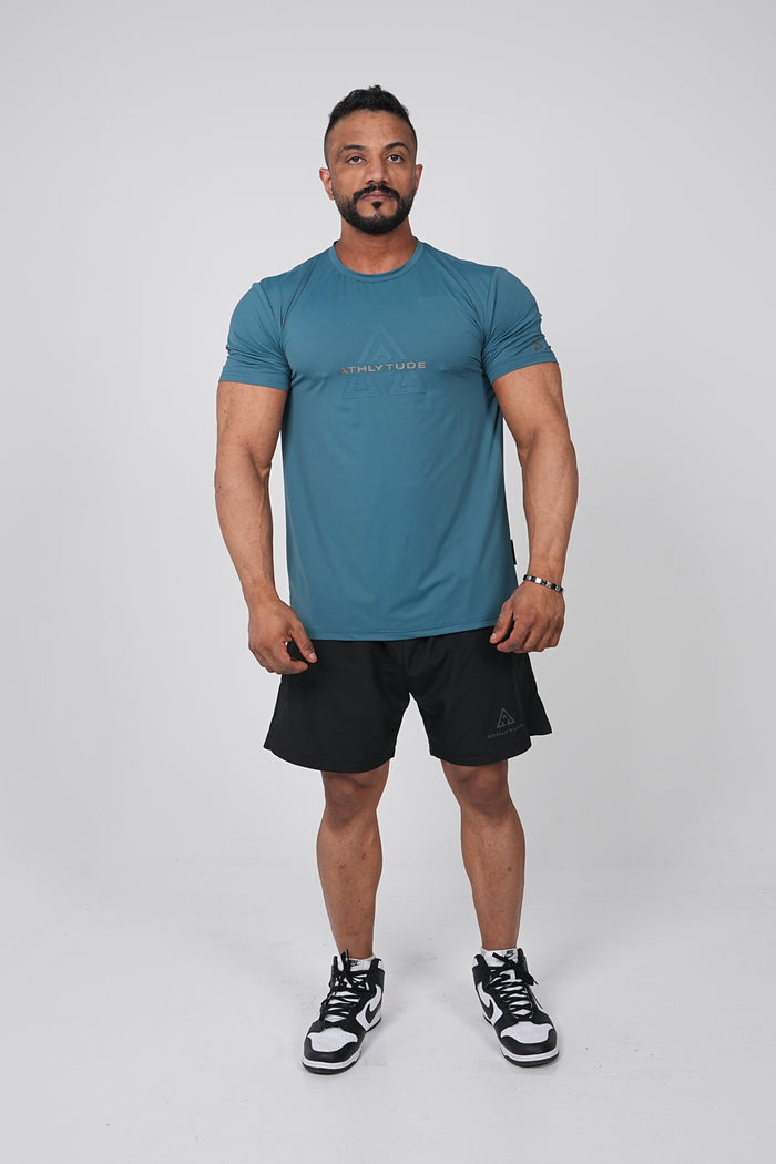 Core Cut T-Shirt - Blue Teal