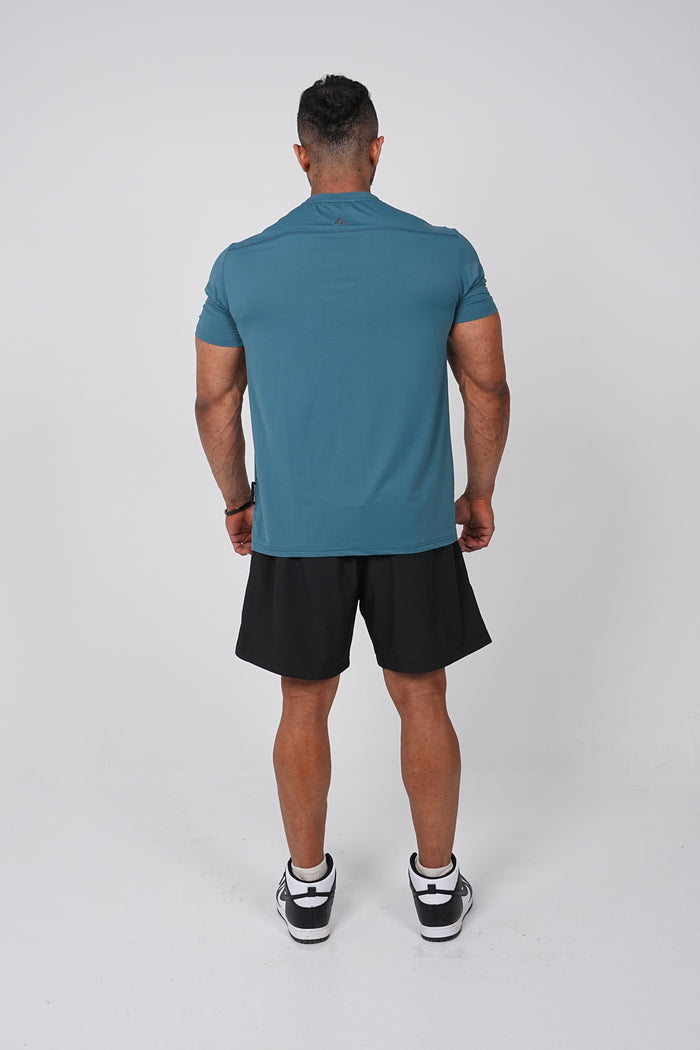 Core Cut T-Shirt - Blue Teal