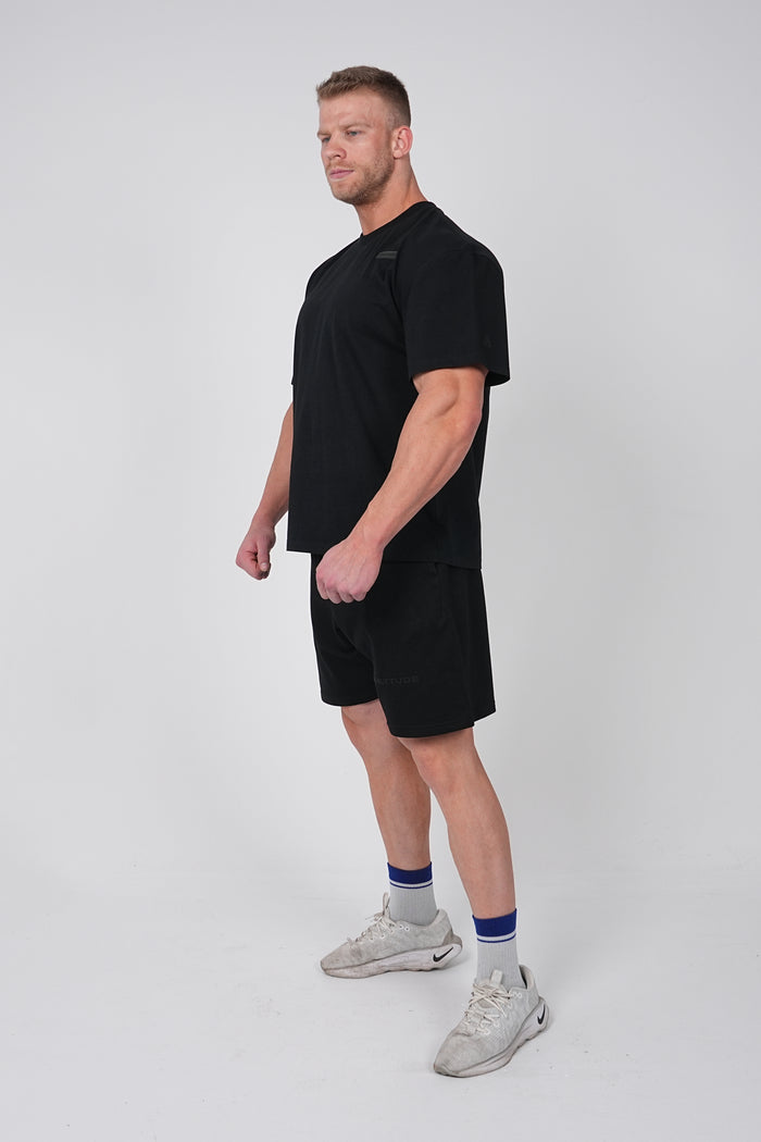 Essential Oversized Tee - Black