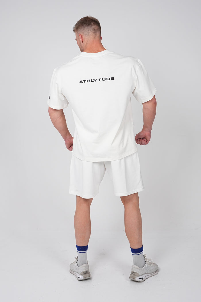 Essential Oversized Shorts - Off White