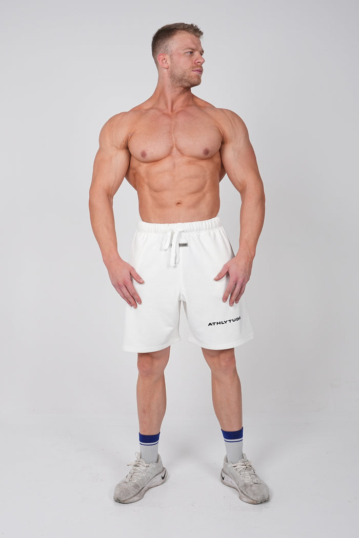 Essential Oversized Shorts - Off White