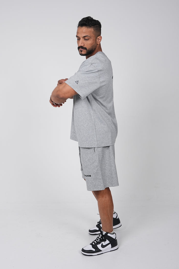 Essential Oversized Tee - Grey
