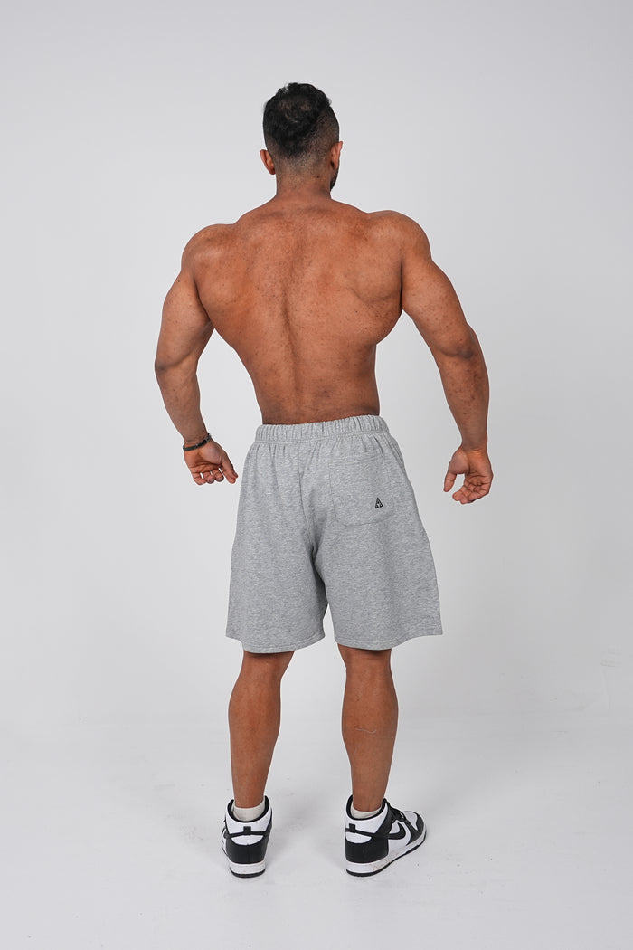 Essential Oversized Shorts - Grey