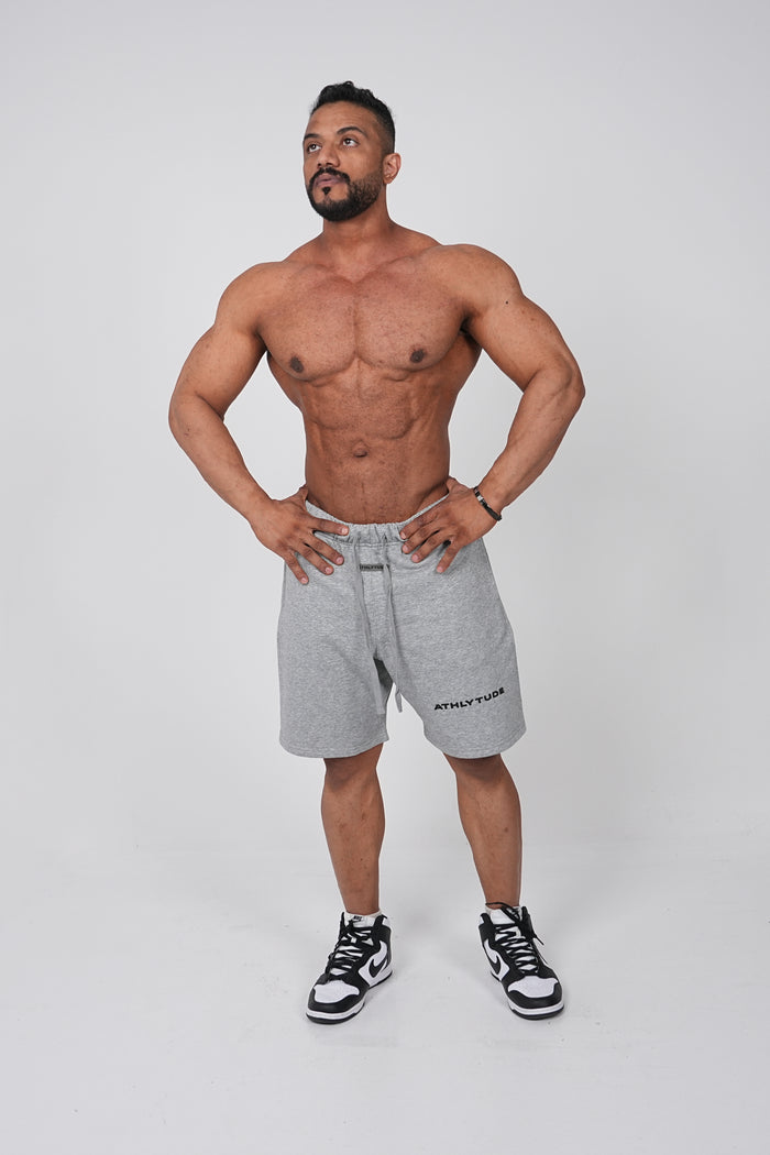 Essential Oversized Shorts - Grey
