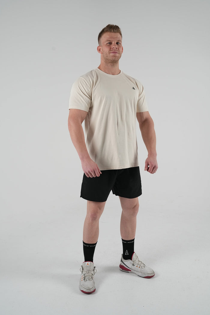 Casual T-Shirt - Beige