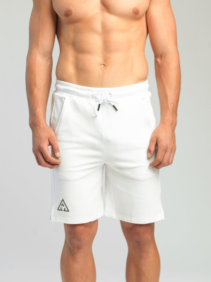 Men's Training Shorts - White