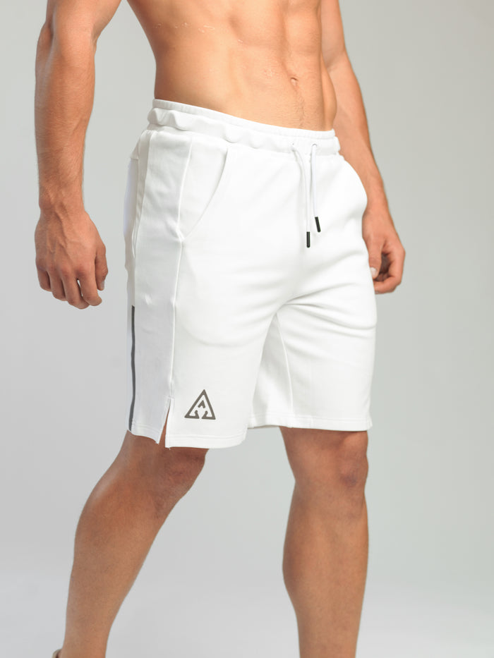Men's Training Shorts - White